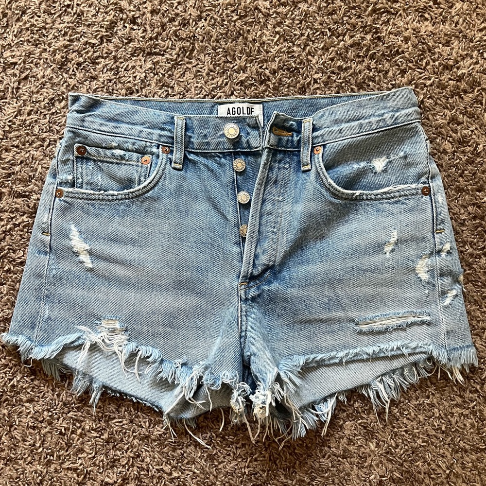 AGOLDE PARKER SHORTS SZ 25